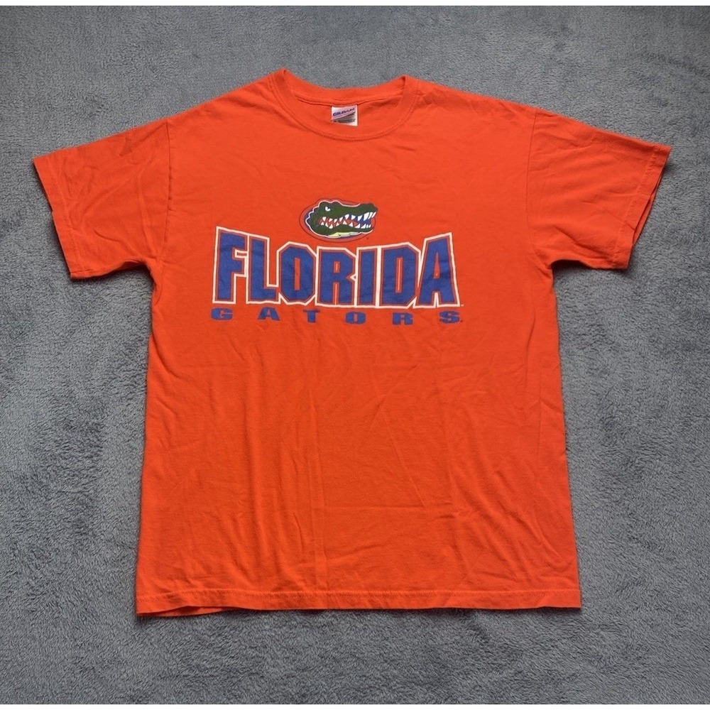 University of Florida Gators T-shirt Orange Adult Medium Graphic Logo T-Shirt